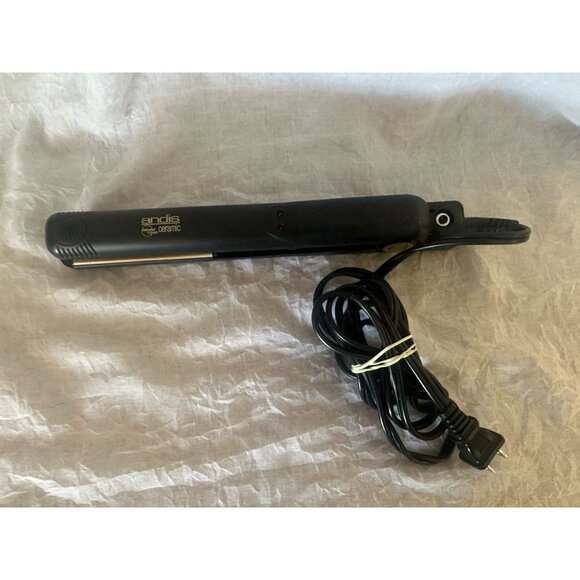 🌵4/$25 Andis‎ Multi Heat Ceramic Flat Iron Hair Straightener Black 1" CSI-1EA - Picture 1 of 9